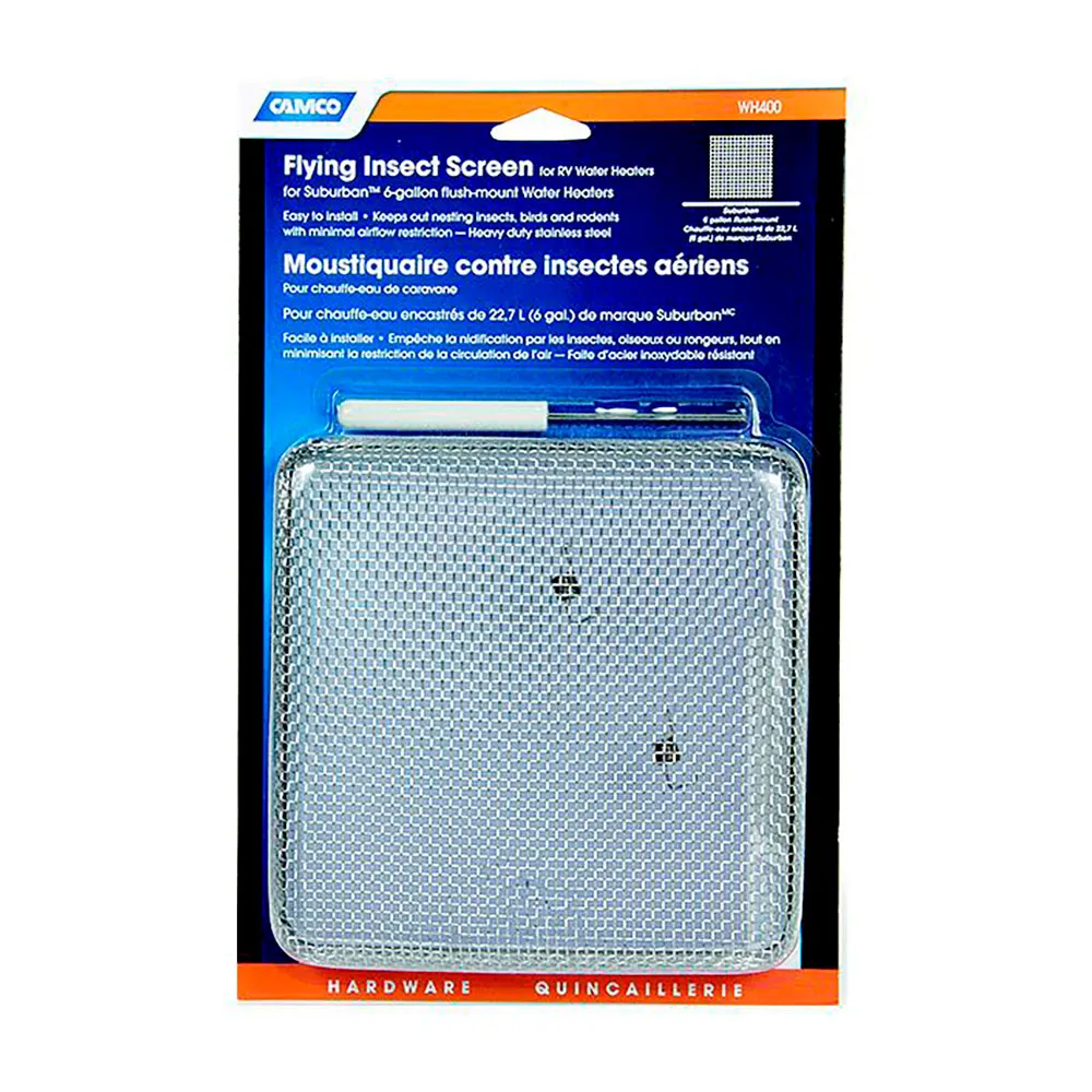 Camco 42151 Warmwasserbereiter Moskitonetz, Grey, 17.78 x 17.78cm Camco 42151 Warmwasserbereiter Moskitonetz, Grey, 17.78 x 17.78cm