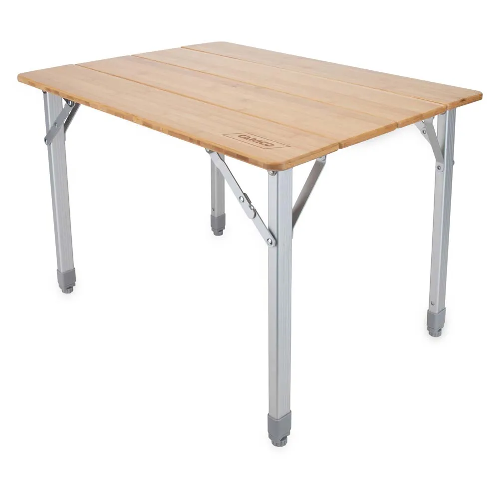 Camco Compact Bamboo Klapptisch, Grey / brown, 64.77 x 50.16cm Camco Compact Bamboo Klapptisch, Grey / brown, 64.77 x 50.16cm