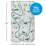 Camco Duschvorhang, White / map design, 172.72 x 137.16cm