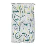 Camco Duschvorhang, White / map design, 172.72 x 137.16cm