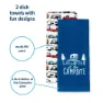Camco Geschirrtuch 2 Einheiten, Blue / white, 68.58 x 41.91cm