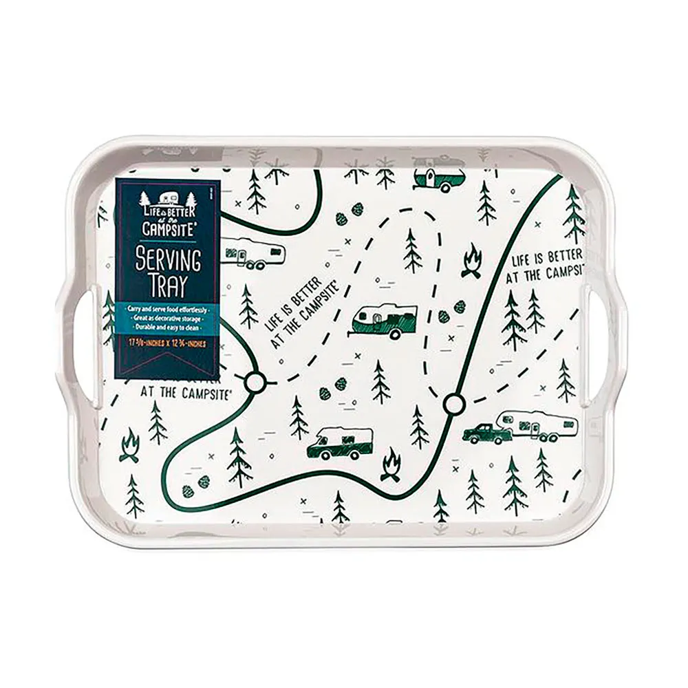 Camco Green Rv Map Tablett, White, 44.7 x 32.3 x 4.7cm Camco Green Rv Map Tablett, White, 44.7 x 32.3 x 4.7cm