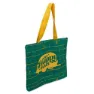 Camco My Happy Place Stofftasche, Green grid