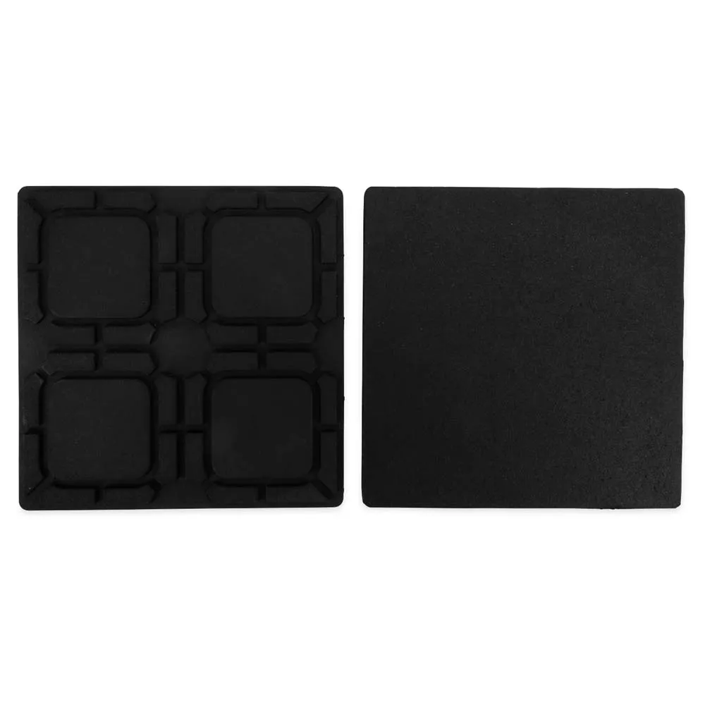 Camco Rutschfeste Nivellierunterlage, Black, 21.59 x 21.59cm Camco Rutschfeste Nivellierunterlage, Black, 21.59 x 21.59cm