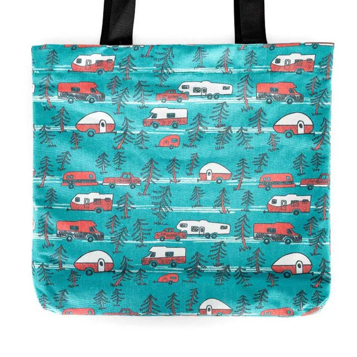 Camco Rv Sketch Stofftasche, Teal Camco Rv Sketch Stofftasche, Teal