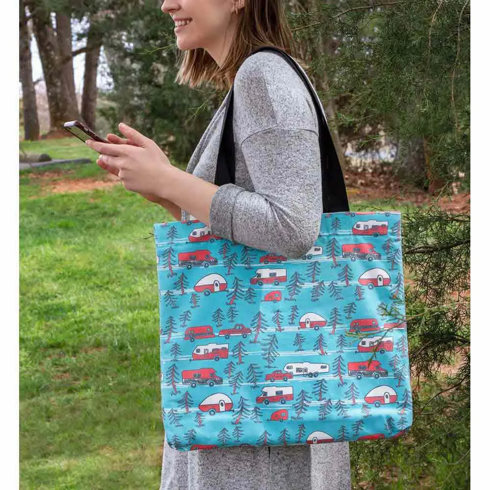 Camco Rv Sketch Stofftasche, Teal Camco Rv Sketch Stofftasche, Teal