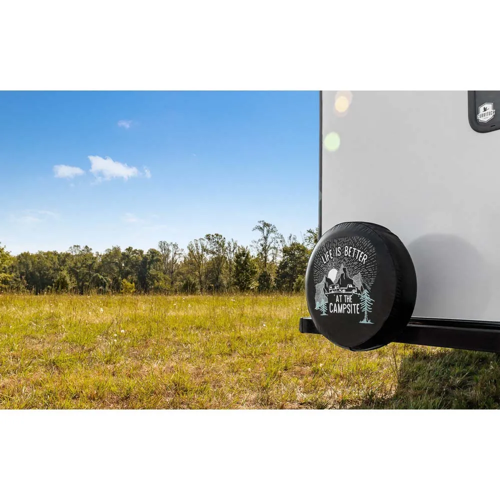 Camco Rv Sunrise Reserveradabdeckung, Black, 73.66cm Camco Rv Sunrise Reserveradabdeckung, Black, 73.66cm
