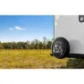 Camco Rv Sunrise Reserveradabdeckung, Black, 73.66cm