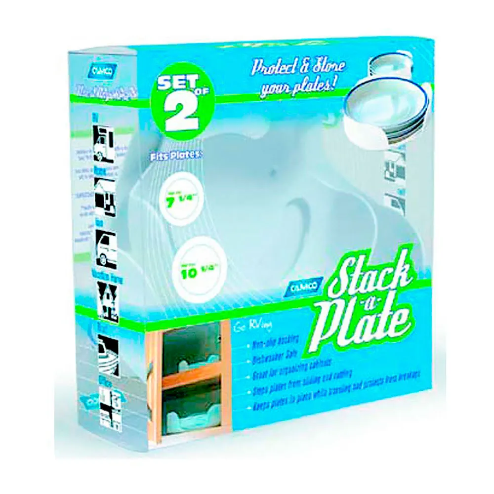 Camco Stack A Teller 2 Einheiten, White, One Size Camco Stack A Teller 2 Einheiten, White, One Size