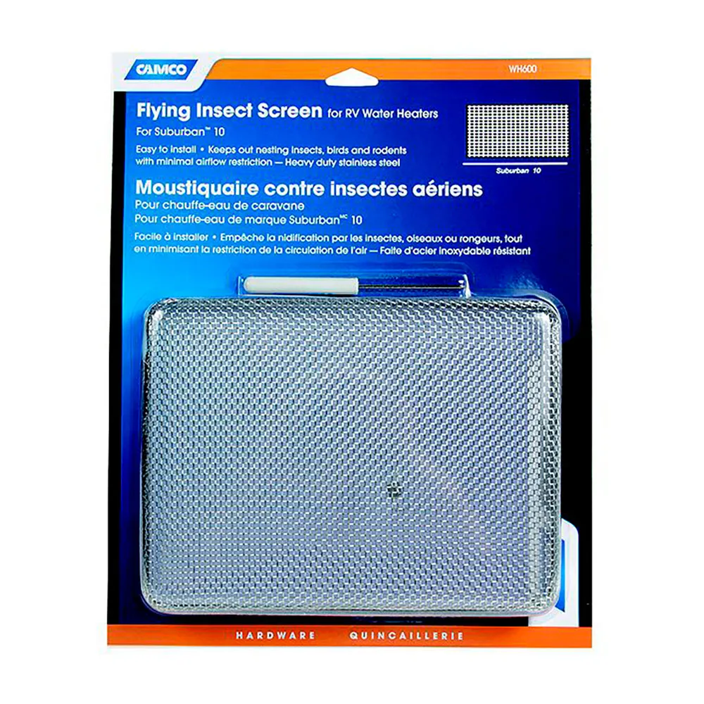 Camco Suburban 10 Wasserheizung Moskitonetz, Grey, 19.05 x 25.4cm Camco Suburban 10 Wasserheizung Moskitonetz, Grey, 19.05 x 25.4cm