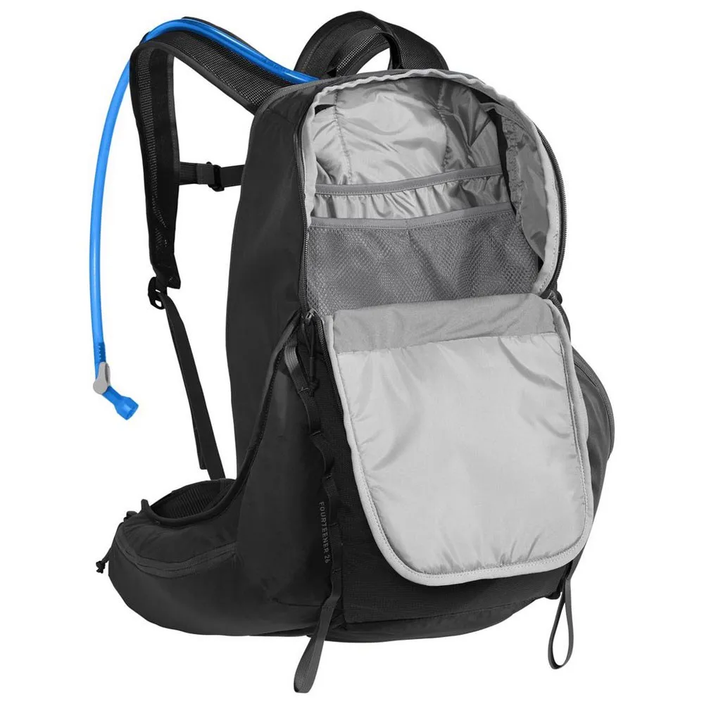 CamelBak Fourteener 26 23l+crux 3l Rucksack, Charcoal / koi CamelBak Fourteener 26 23l+crux 3l Rucksack, Charcoal / koi