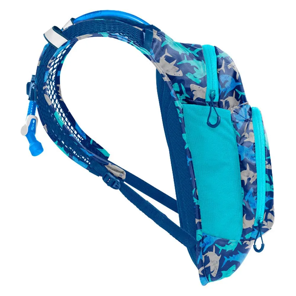 CamelBak Mini Mule Sharks Trinkrucksack 1.5l, Blue, One Size CamelBak Mini Mule Sharks Trinkrucksack 1.5l, Blue, One Size