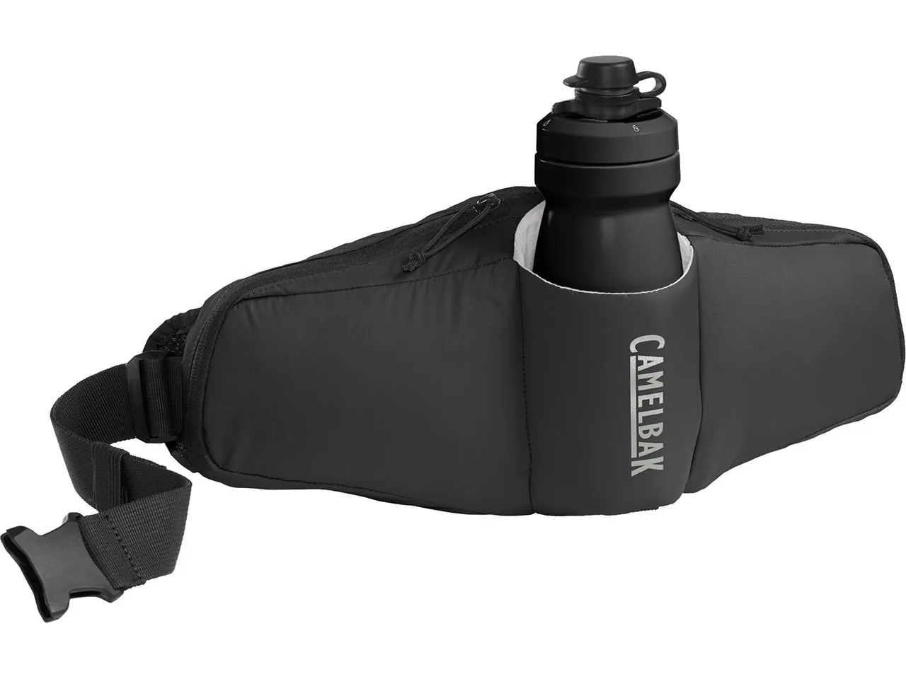 CamelBak Podium Flow 2 Trinkgürtel mit Podium Dirt Trinkflasche, Schwarz CamelBak Podium Flow 2 Trinkgürtel mit Podium Dirt Trinkflasche, Schwarz