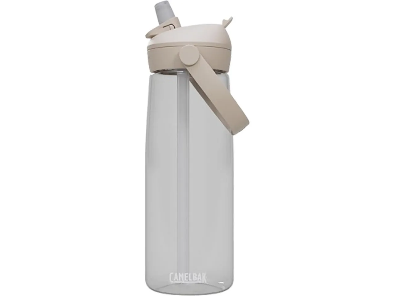 CamelBak Thrive Chug Flip Straw Trinkflasche 750 ml, Weiß CamelBak Thrive Chug Flip Straw Trinkflasche 750 ml, Weiß
