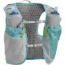CamelBak Ultra Pro 6l+2 Quick Stow Flasks Trinkweste Für Damen, Aqua sea / silver, M