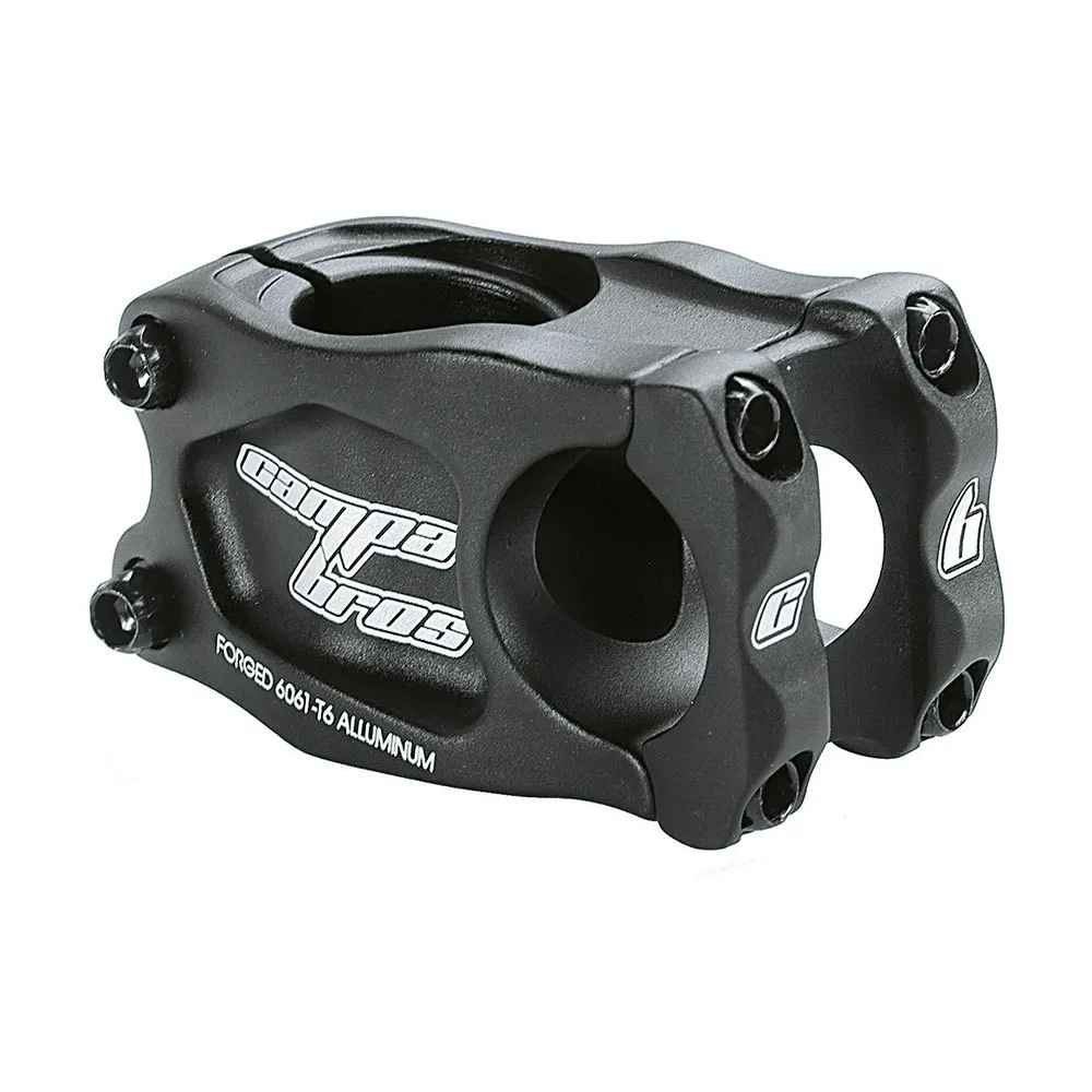 Campa Bros Dh Assault 31.8 Mm Fahrradvorbau, Black, 47mm, 10º Campa Bros Dh Assault 31.8 Mm Fahrradvorbau, Black, 47mm, 10º