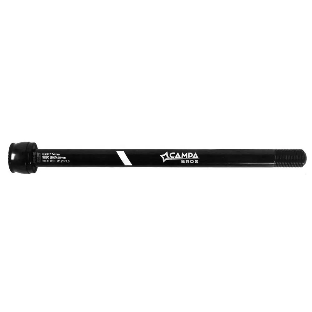 Campa Bros Kombat Hintere Steckachse, Black, 12 x 163.5mm Campa Bros Kombat Hintere Steckachse, Black, 12 x 163.5mm