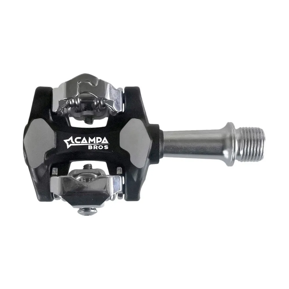 Campa Bros Xc-marathon Pedale, Black / silver, One Size