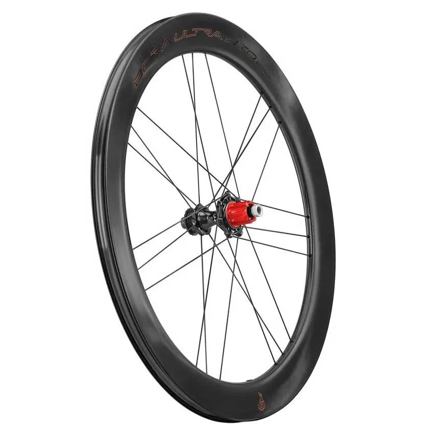Campagnolo Bora Ultra Wto 45 C23 Cl Disc Tubeless Rennrad-hinterrad, Black, 12 x 142mm, Shimano/Sram HG Campagnolo Bora Ultra Wto 45 C23 Cl Disc Tubeless Rennrad-hinterrad, Black, 12 x 142mm, Shimano/Sram HG