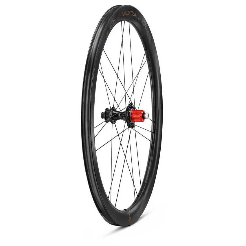 Campagnolo Bora Ultra Wto 45 Team Edition C23 Cl Disc Tubeless Rennrad Laufradsatz, Black, 12 x 100/12 x 142mm, Shimano/Sram HG Campagnolo Bora Ultra Wto 45 Team Edition C23 Cl Disc Tubeless Rennrad Laufradsatz, Black, 12 x 100/12 x 142mm, Shimano/Sram HG