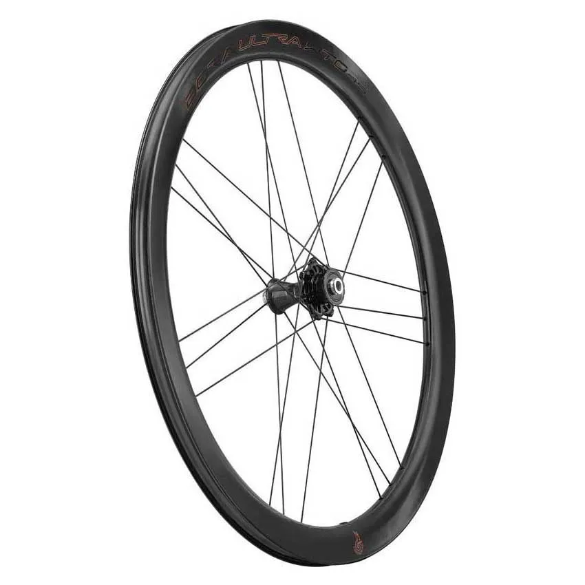 Campagnolo Bora Ultra Wto 45 Team Edition C23 Cl Disc Tubeless Rennrad Laufradsatz, Black, 12 x 100/12 x 142mm, Shimano/Sram HG Campagnolo Bora Ultra Wto 45 Team Edition C23 Cl Disc Tubeless Rennrad Laufradsatz, Black, 12 x 100/12 x 142mm, Shimano/Sram HG