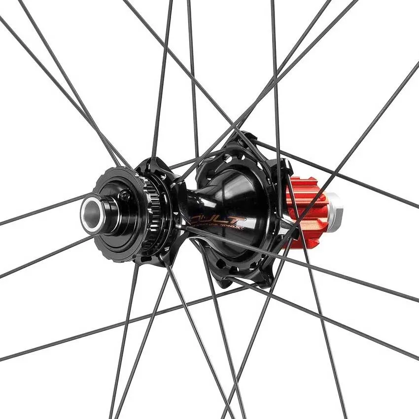 Campagnolo Bora Ultra Wto 60 C23 Cl Disc Tubeless Rennrad-hinterrad, Black, 12 x 142mm, Shimano/Sram HG Campagnolo Bora Ultra Wto 60 C23 Cl Disc Tubeless Rennrad-hinterrad, Black, 12 x 142mm, Shimano/Sram HG