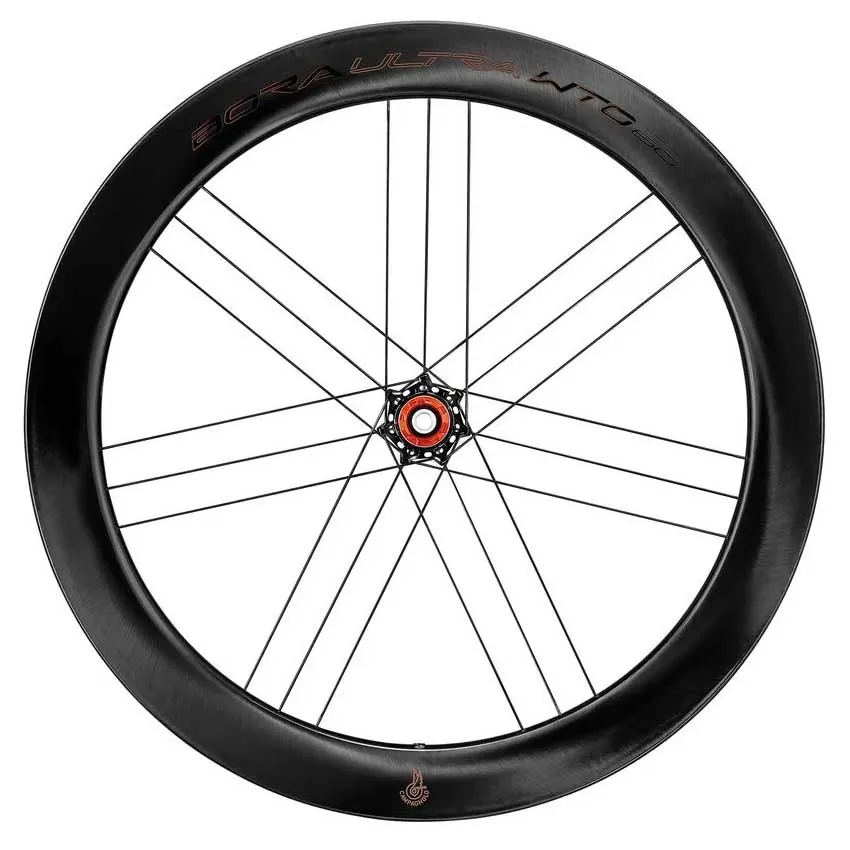Campagnolo Bora Ultra Wto 60 C23 Cl Disc Tubeless Rennrad-hinterrad, Black, 12 x 142mm, Shimano/Sram HG Campagnolo Bora Ultra Wto 60 C23 Cl Disc Tubeless Rennrad-hinterrad, Black, 12 x 142mm, Shimano/Sram HG