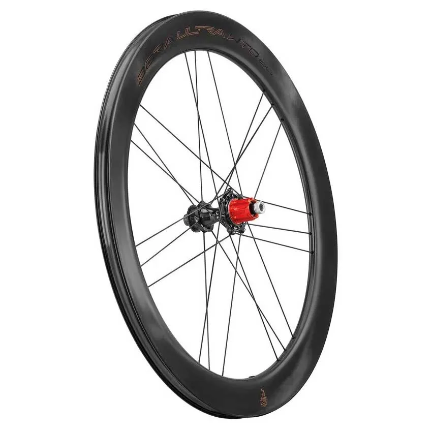 Campagnolo Bora Ultra Wto 60 C23 Cl Disc Tubeless Rennrad-hinterrad, Black, 12 x 142mm, Shimano/Sram HG Campagnolo Bora Ultra Wto 60 C23 Cl Disc Tubeless Rennrad-hinterrad, Black, 12 x 142mm, Shimano/Sram HG