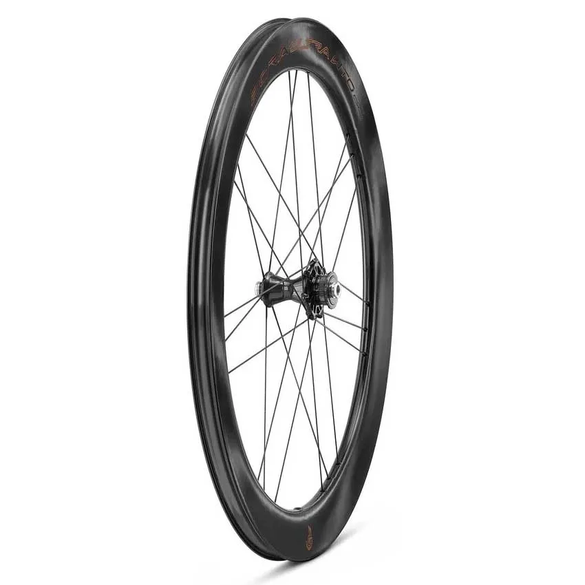 Campagnolo Bora Ultra Wto 60 C23 Cl Disc Tubeless Rennrad-vorderrad, Black, 12 x 100mm Campagnolo Bora Ultra Wto 60 C23 Cl Disc Tubeless Rennrad-vorderrad, Black, 12 x 100mm