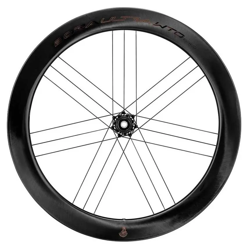 Campagnolo Bora Ultra Wto 60 C23 Cl Disc Tubeless Rennrad-vorderrad, Black, 12 x 100mm Campagnolo Bora Ultra Wto 60 C23 Cl Disc Tubeless Rennrad-vorderrad, Black, 12 x 100mm