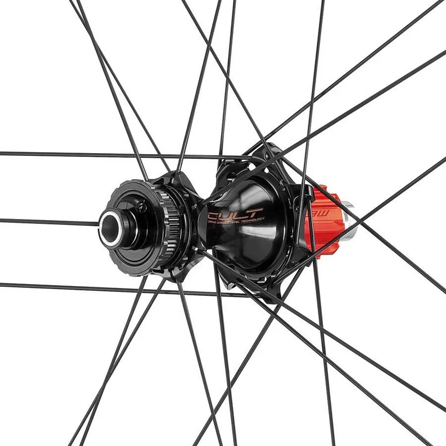 Campagnolo Bora Ultra Wto Db 35 C23 2wf Cl Disc Tubeless Rennrad-hinterrad, Black, 12 x 142mm, Campagnolo