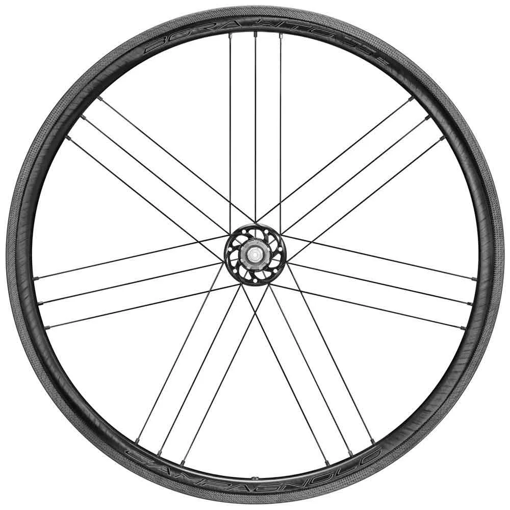 Campagnolo Bora Wto 33 2 Way Fit Dark Label Disc Tubeless Rennrad Laufradsatz Campagnolo Bora Wto 33 2 Way Fit Dark Label Disc Tubeless Rennrad Laufradsatz