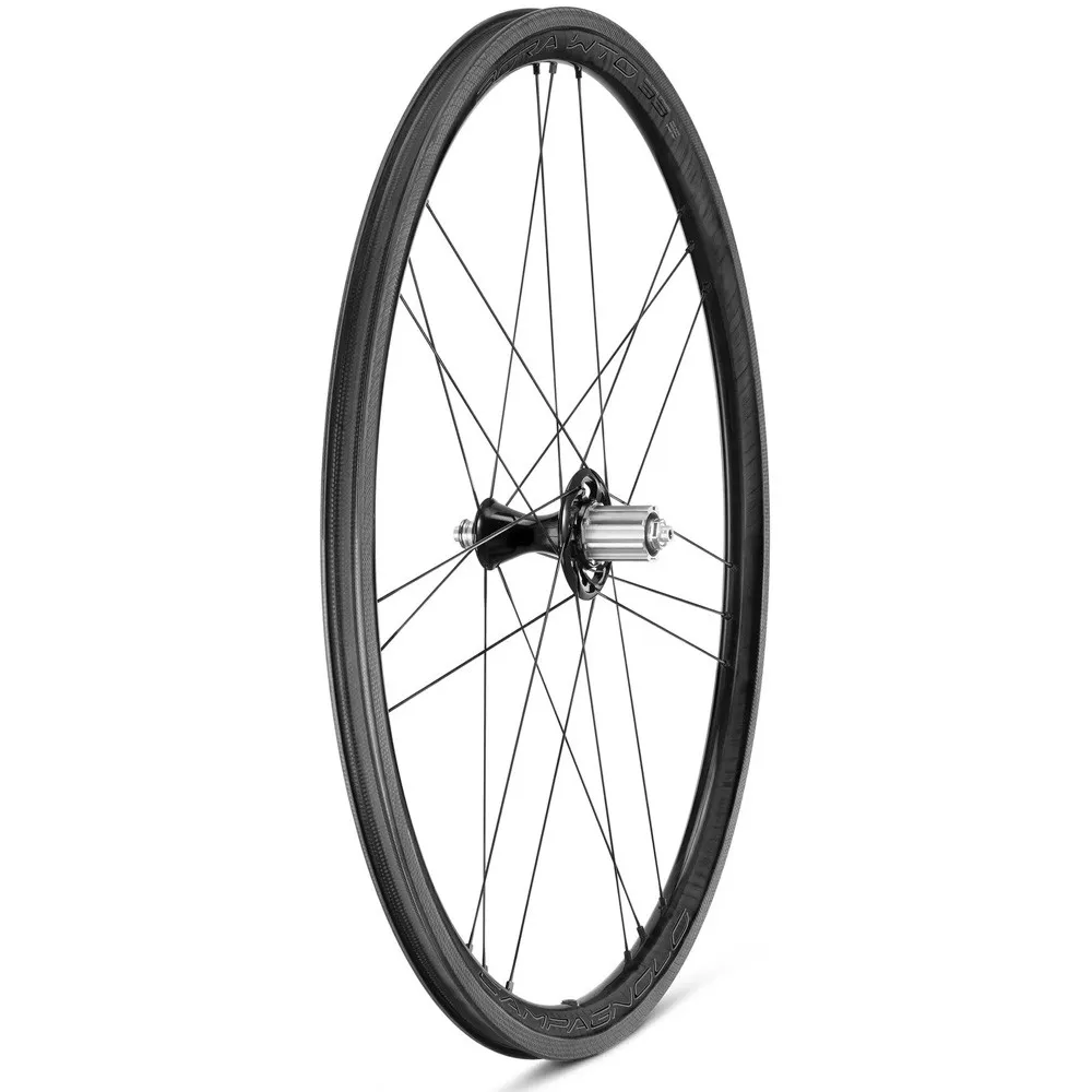 Campagnolo Bora Wto 33 2 Way Fit Dark Label Disc Tubeless Rennrad Laufradsatz Campagnolo Bora Wto 33 2 Way Fit Dark Label Disc Tubeless Rennrad Laufradsatz