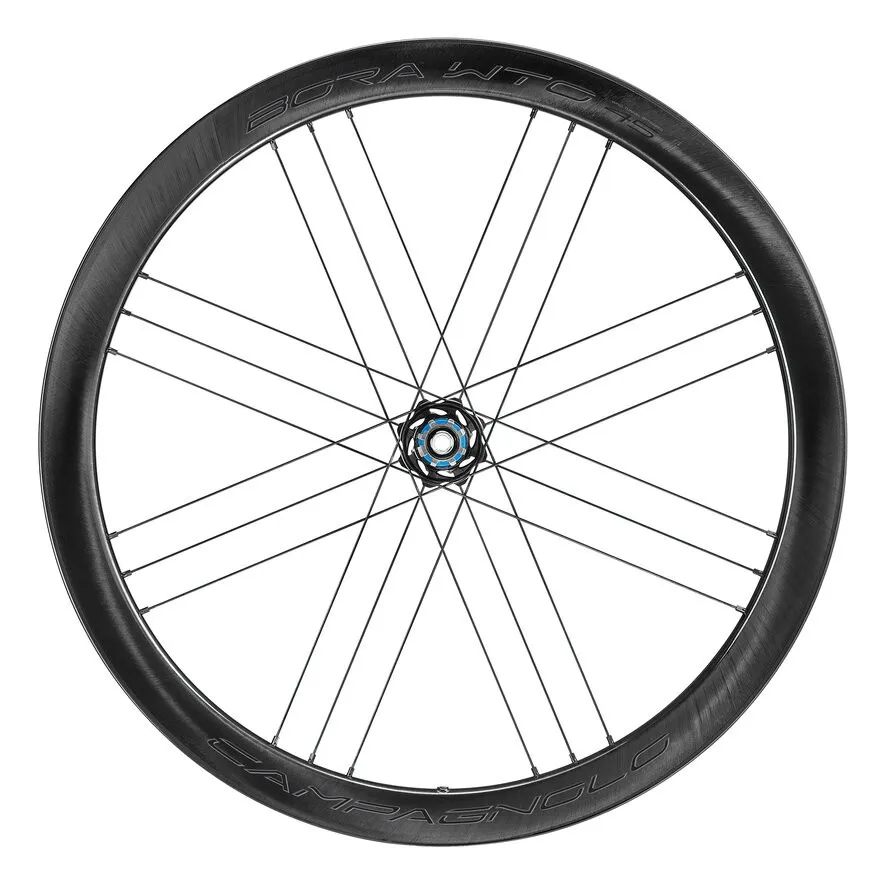 Campagnolo Bora Wto 45 Db Disc Tubeless Rennrad Laufradsatz, Black, 12 x 100 / 12 x 142mm, Campagnolo Campagnolo Bora Wto 45 Db Disc Tubeless Rennrad Laufradsatz, Black, 12 x 100 / 12 x 142mm, Campagnolo