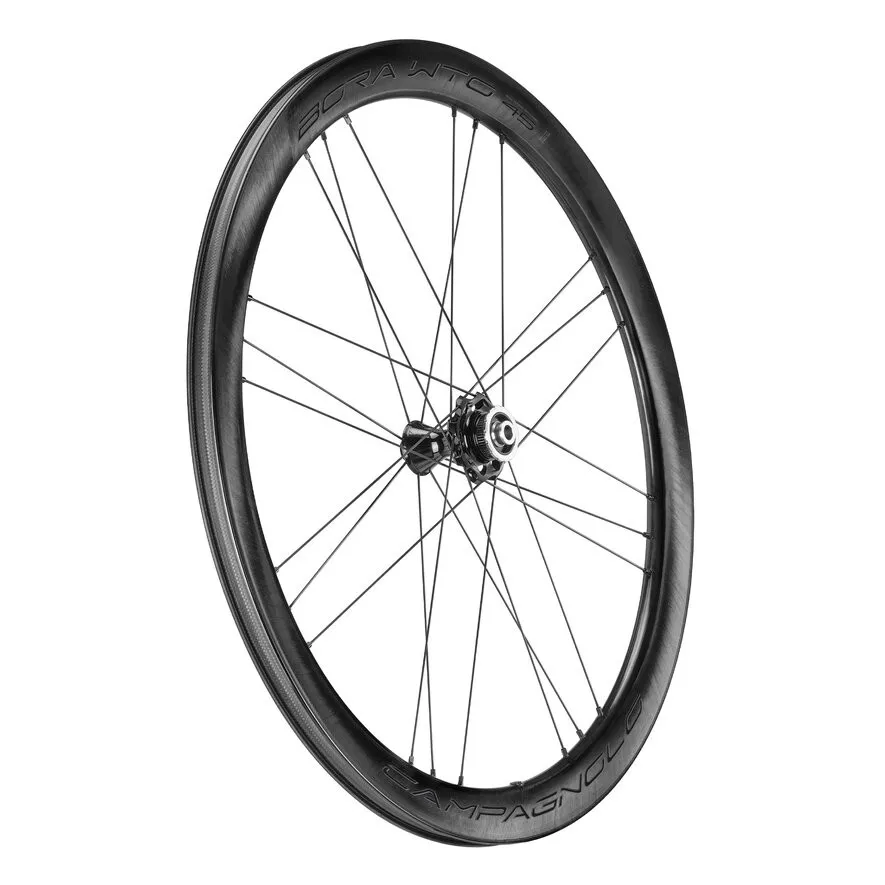 Campagnolo Bora Wto 45 Db Disc Tubeless Rennrad Laufradsatz, Black, 12 x 100 / 12 x 142mm, Campagnolo Campagnolo Bora Wto 45 Db Disc Tubeless Rennrad Laufradsatz, Black, 12 x 100 / 12 x 142mm, Campagnolo