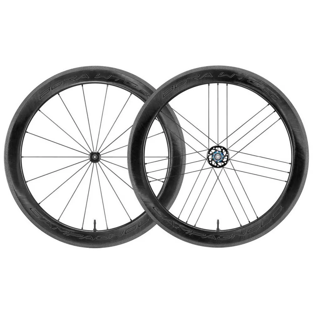 Campagnolo Bora Wto 60 2-way Fit Carbon Disc Tubeless Rennrad Laufradsatz Campagnolo Bora Wto 60 2-way Fit Carbon Disc Tubeless Rennrad Laufradsatz