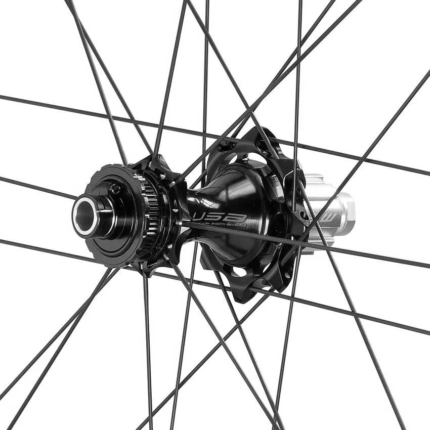 Campagnolo Bora Wto 60 C23 Cl Disc Tubeless Rennrad-hinterrad, Black, 12 x 142mm, Shimano/Sram HG Campagnolo Bora Wto 60 C23 Cl Disc Tubeless Rennrad-hinterrad, Black, 12 x 142mm, Shimano/Sram HG