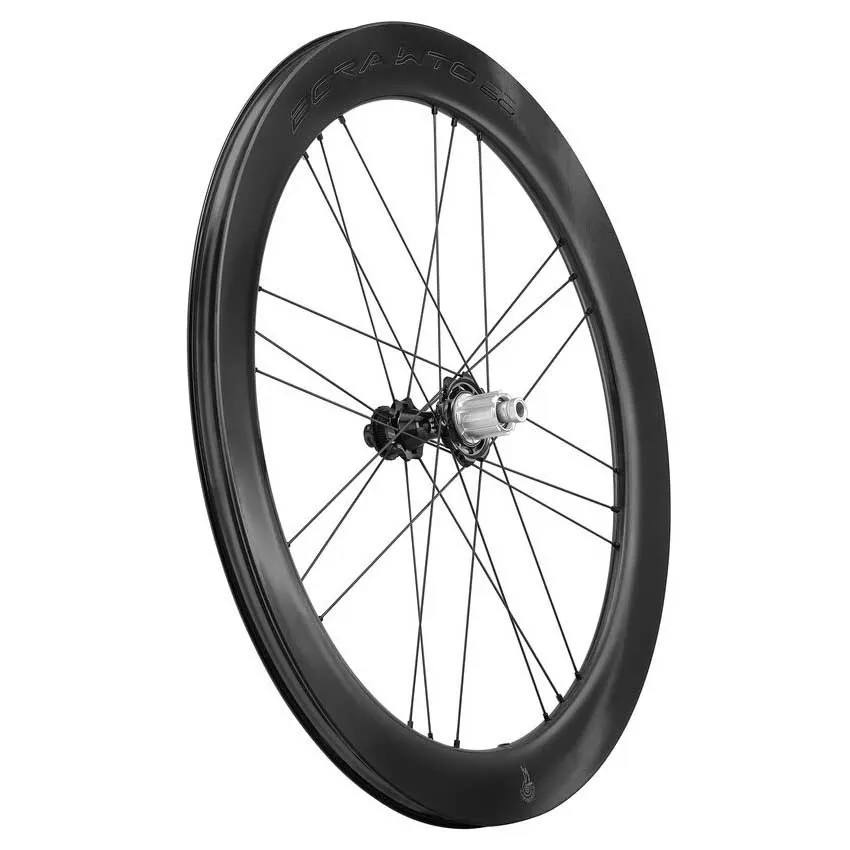 Campagnolo Bora Wto 60 C23 Cl Disc Tubeless Rennrad-hinterrad, Black, 12 x 142mm, Shimano/Sram HG Campagnolo Bora Wto 60 C23 Cl Disc Tubeless Rennrad-hinterrad, Black, 12 x 142mm, Shimano/Sram HG