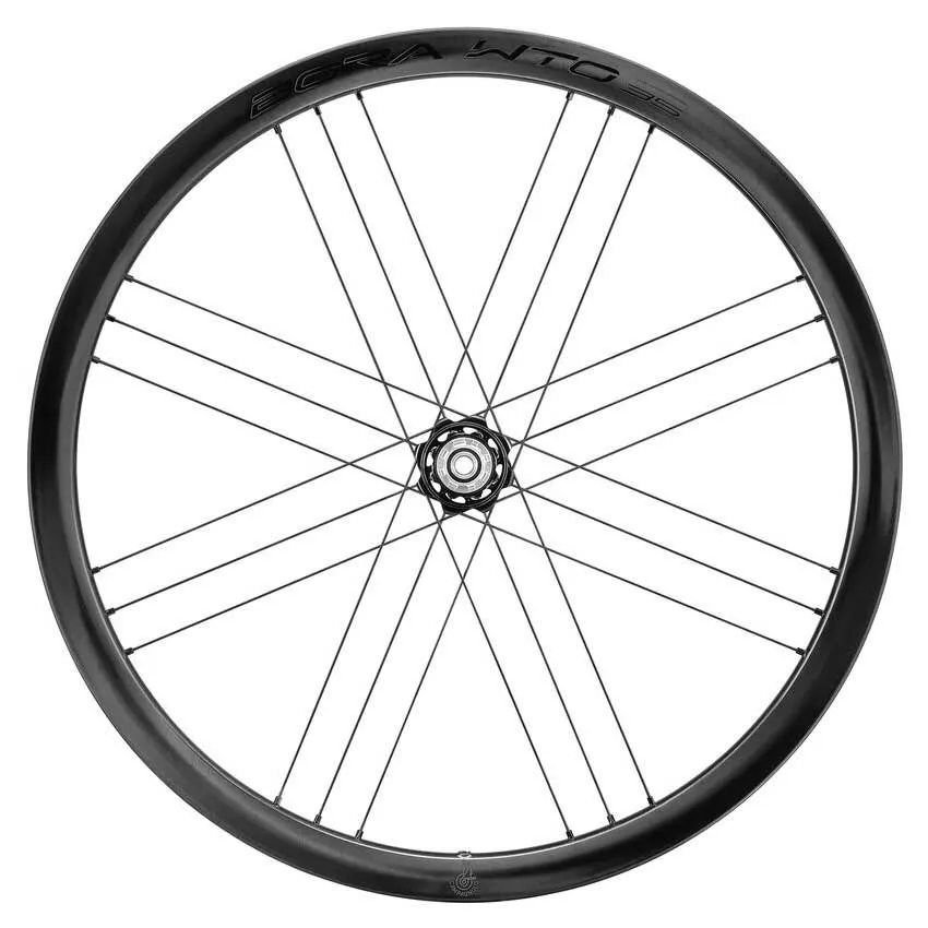 Campagnolo Bora Wto Db 35 C23 2wf Cl Disc Tubeless Rennrad-hinterrad, Black, 12 x 142mm, Campagnolo