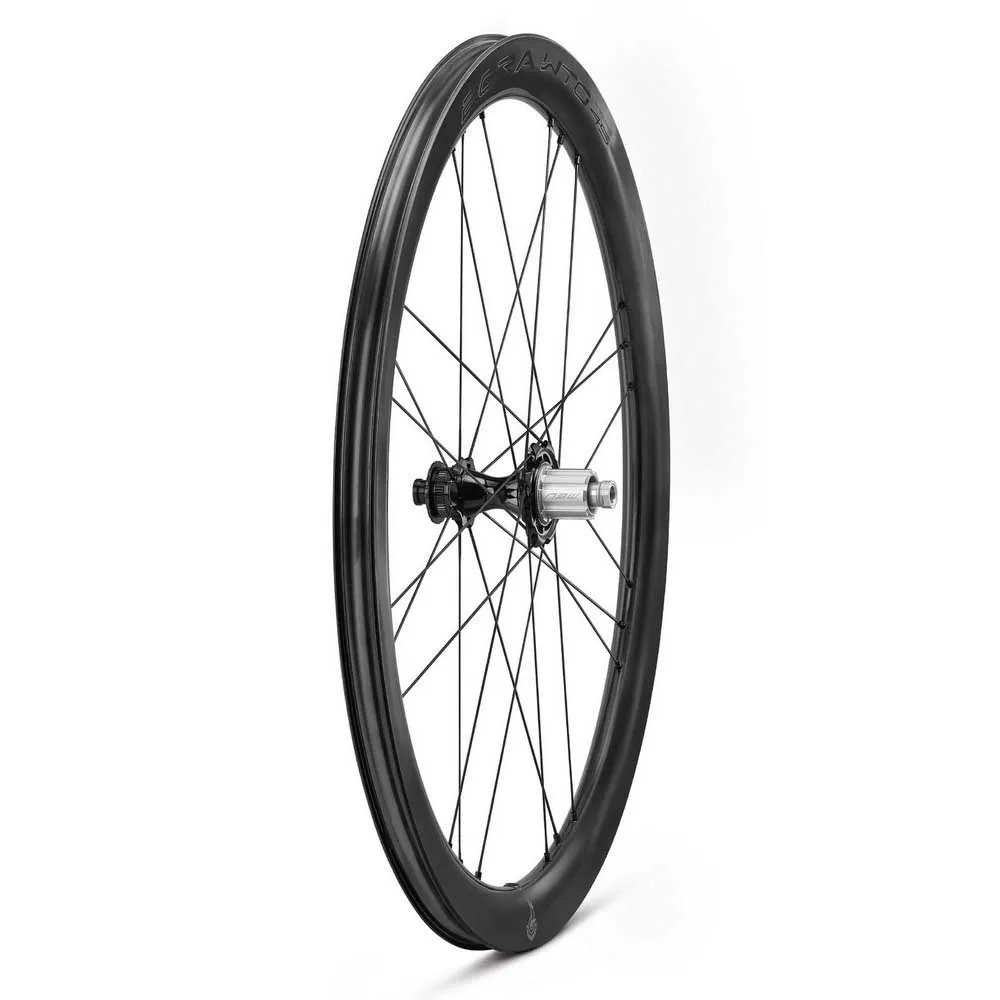 Campagnolo Bora Wto Db 45 C23 2wf Cl Disc Tubeless Rennrad-hinterrad, Black, 12 x 142mm, Campagnolo Campagnolo Bora Wto Db 45 C23 2wf Cl Disc Tubeless Rennrad-hinterrad, Black, 12 x 142mm, Campagnolo