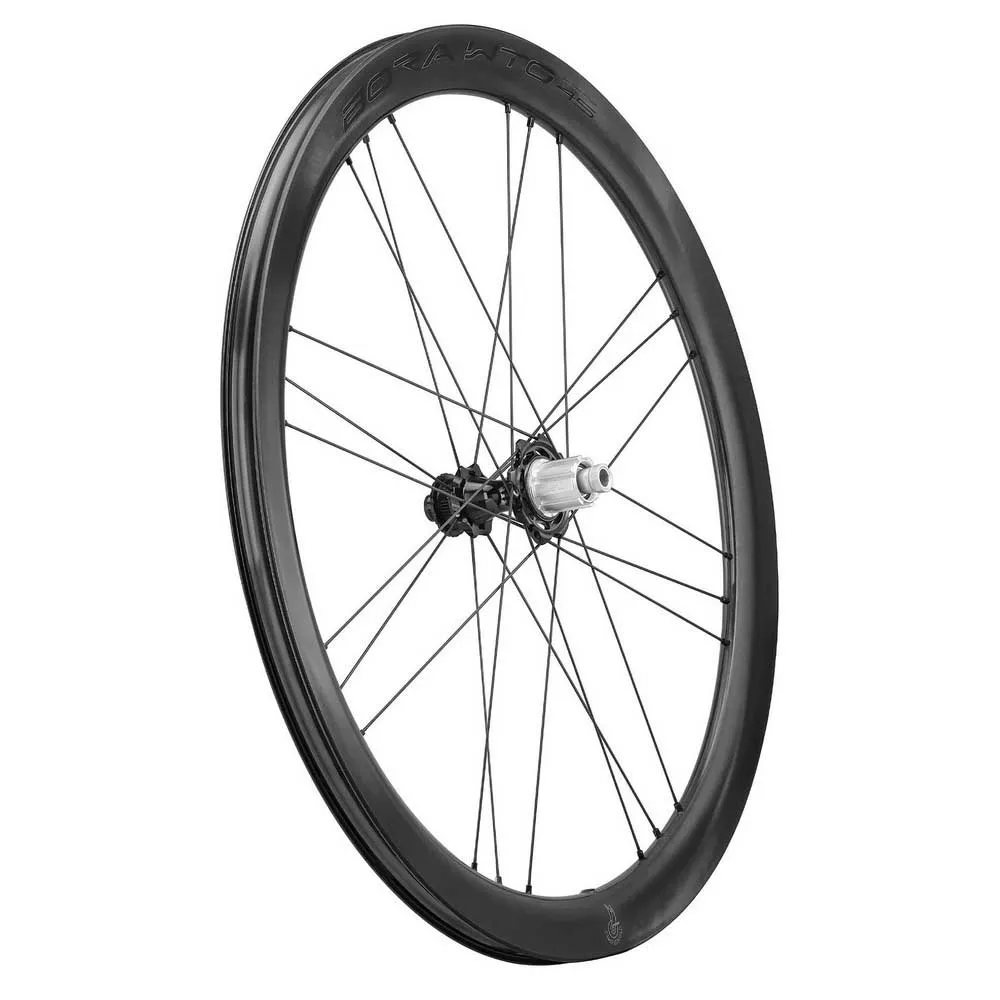 Campagnolo Bora Wto Db 45 C23 2wf Cl Disc Tubeless Rennrad-hinterrad, Black, 12 x 142mm, Campagnolo Campagnolo Bora Wto Db 45 C23 2wf Cl Disc Tubeless Rennrad-hinterrad, Black, 12 x 142mm, Campagnolo