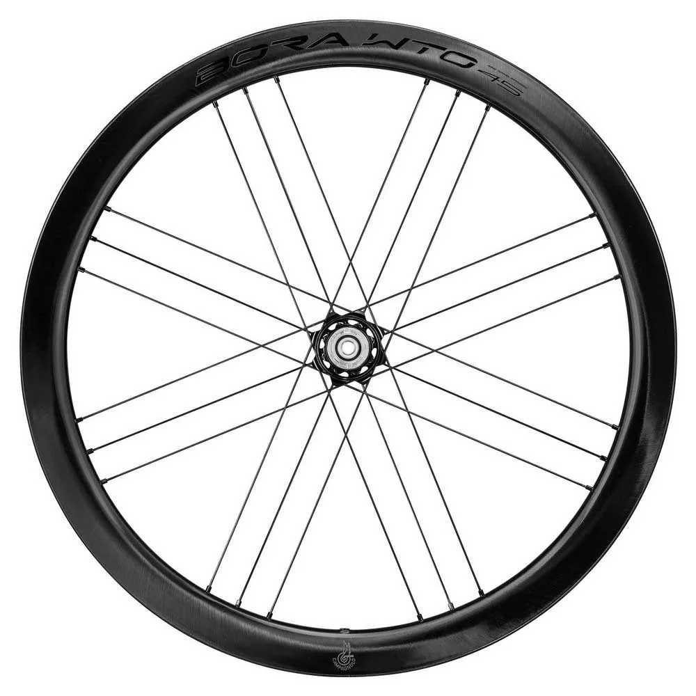 Campagnolo Bora Wto Db 45 C23 2wf Cl Disc Tubeless Rennrad-hinterrad, Black, 12 x 142mm, Campagnolo Campagnolo Bora Wto Db 45 C23 2wf Cl Disc Tubeless Rennrad-hinterrad, Black, 12 x 142mm, Campagnolo