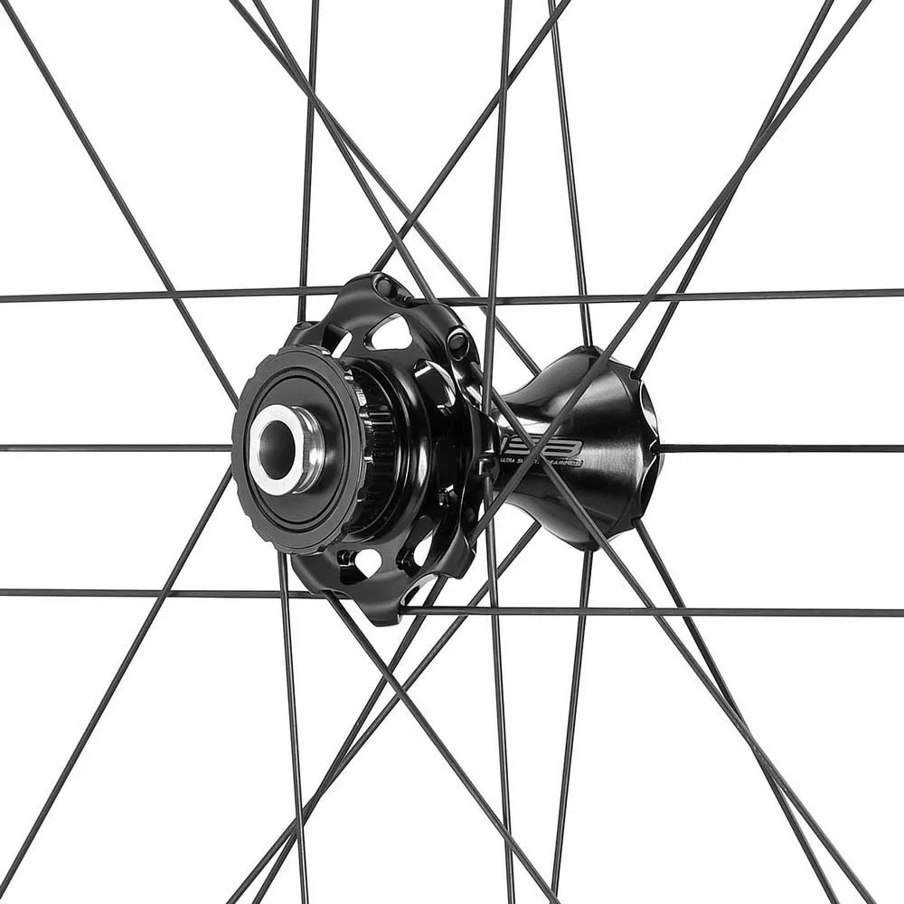 Campagnolo Bora Wto Db 45 C23 2wf Cl Disc Tubeless Rennrad-vorderrad, Black, 12 x 100mm