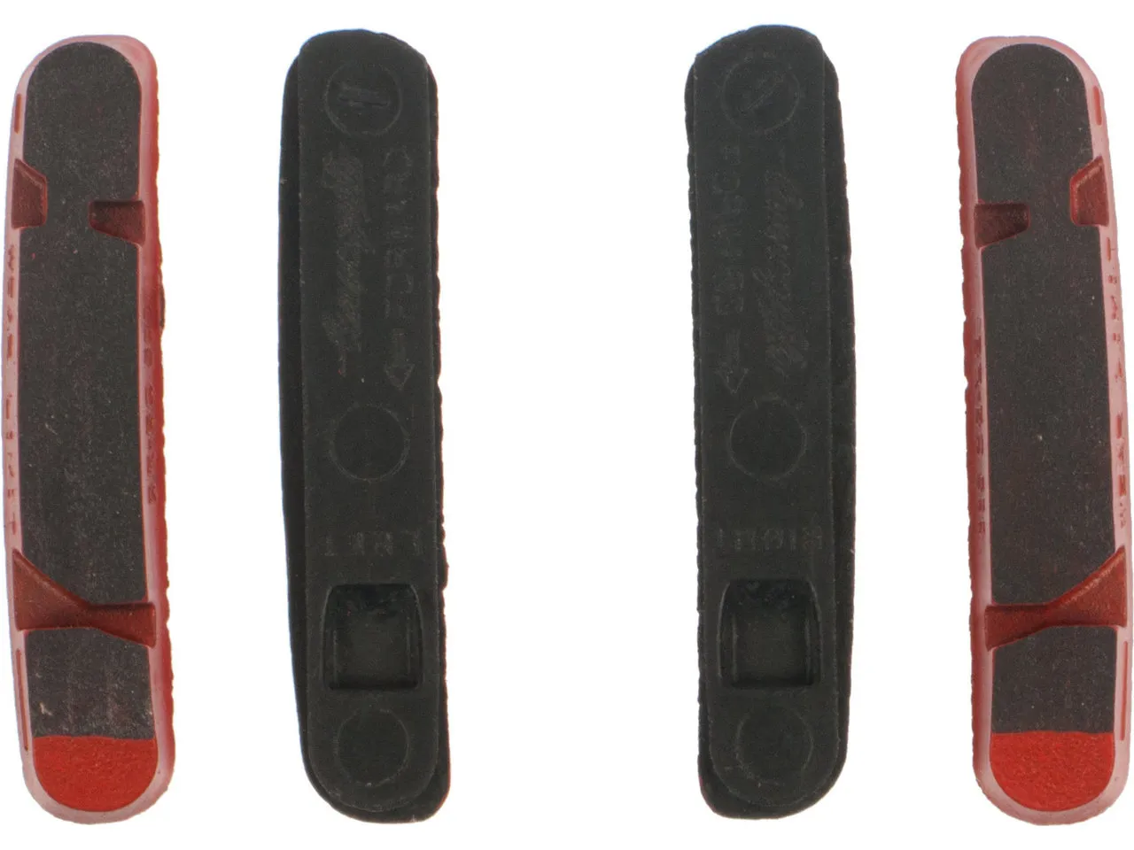 Campagnolo Bremsgummis Cartridge Carbon für Campagnolo, Rot, one_size Campagnolo Bremsgummis Cartridge Carbon für Campagnolo, Rot, one_size