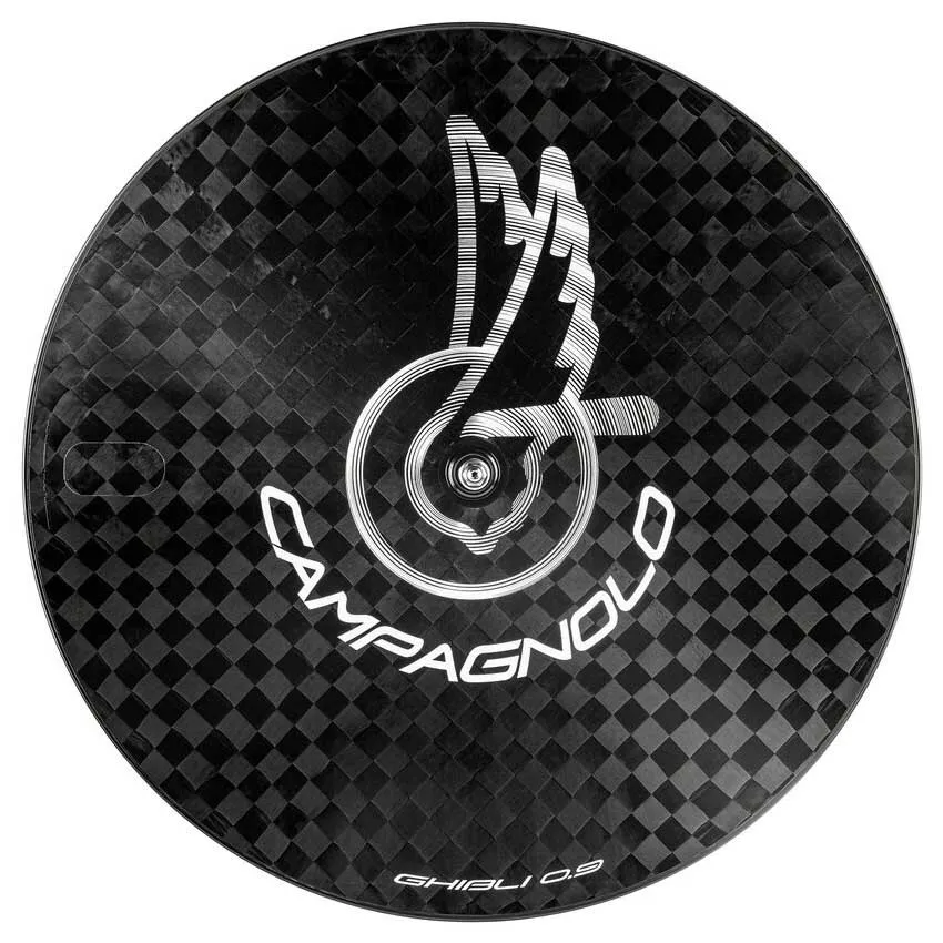 Campagnolo Ghibli 0.9 Tubeless 2-way Fit™ Track Vorderrad, Black, 12 x 100mm Campagnolo Ghibli 0.9 Tubeless 2-way Fit™ Track Vorderrad, Black, 12 x 100mm