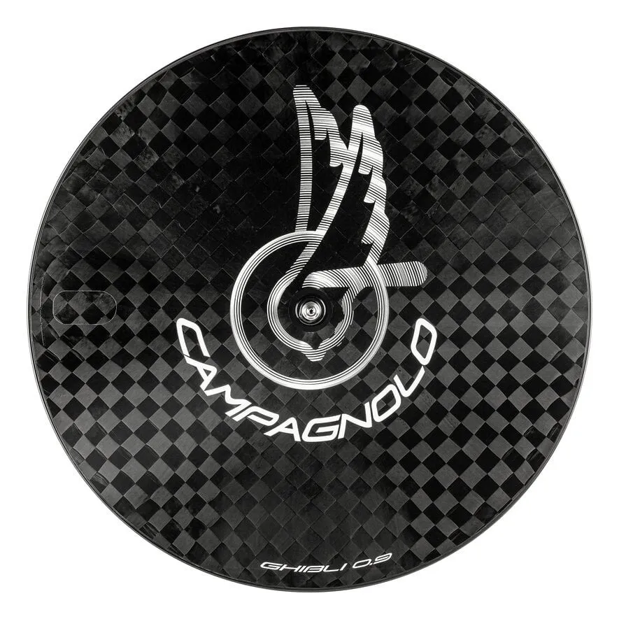 Campagnolo Ghibli 0.9 Tubeless 2-way Fit™ Track Vorderrad, Black, 12 x 100mm Campagnolo Ghibli 0.9 Tubeless 2-way Fit™ Track Vorderrad, Black, 12 x 100mm