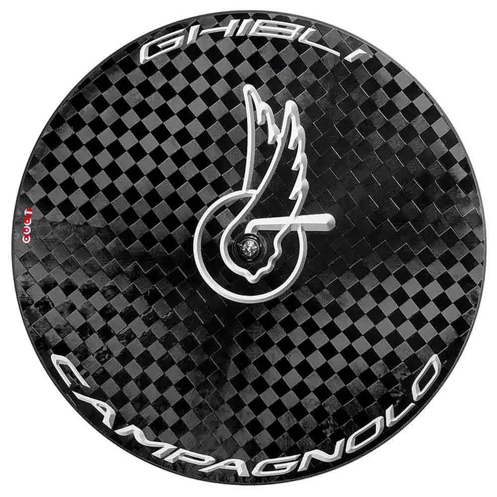 Campagnolo Ghibli Tubular Track Vorderrad, Black, 9 x 100mm Campagnolo Ghibli Tubular Track Vorderrad, Black, 9 x 100mm