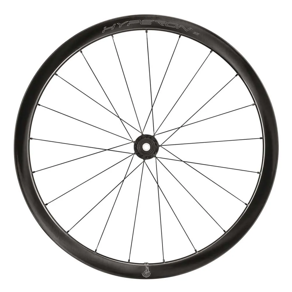 Campagnolo Hyperon Db 2wf Disc Tubeless Rennrad Laufradsatz, Black, 12 x 100 / 12 x 142mm, Shimano/Sram HG Campagnolo Hyperon Db 2wf Disc Tubeless Rennrad Laufradsatz, Black, 12 x 100 / 12 x 142mm, Shimano/Sram HG