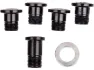 Campagnolo Kettenblattschraubensatz für Super Record Modell 2011-2014, Schwarz, one_size