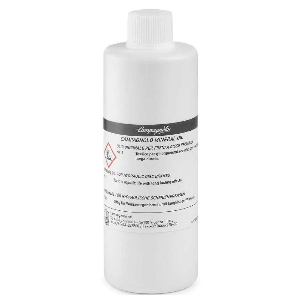 Campagnolo Mineral Bremsflüssigkeit 350ml, Red, One Size Campagnolo Mineral Bremsflüssigkeit 350ml, Red, One Size